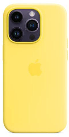 Apple iPhone 14 Pro Silicone Case with MagSafe - Canary Yellow 