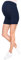 MijaCulture Legging de maternité court confortable pour les femmes enceintes M012, bleu foncé, M
