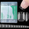 Square Kurz Nageltips,504 Stück Tips für Gelnägel,Soft Gel Full Cover Nail Tips,Pre-Shaped Halbmatt tips nägel Gelly Nagelspitzen für Acrylnägel,12 Größen