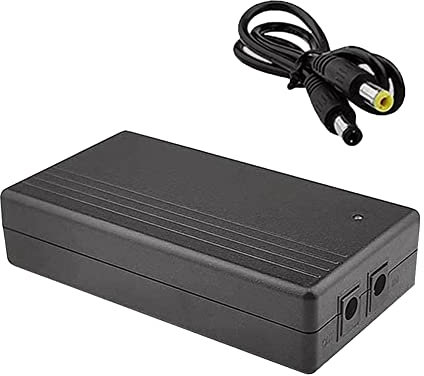 iFutniew 5V 2A Uninterruptible Power Supply Uninterruptible Power Supply Mini UPS 6000MAh Battery Backup for CCTV&WiFi Router Emergency Supply