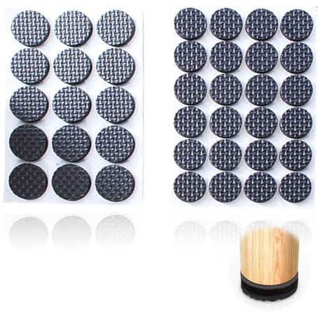 Furniture Pads 42 Pcs,45mm and 25mm Non Slip Furniture Pads,Rubber Feet for Furniture Feet,Anti Slide Furniture Hardwood Floor Protector for Keep Couch Stoppers, Protect Your Hard Wood Floor