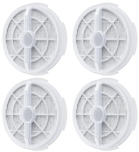 4 Pack GL2103 HEPA Replacement Filter for RIGOGLIOSO GL-2103, JINPUS GL-2103, RIGOGLIOSO SY900S Air Purifier, 2-in-1 Efficient HEPA Filters and Activated Carbon Filters