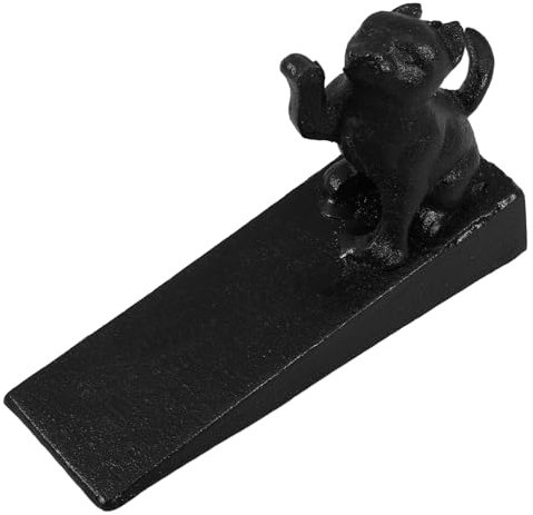 NIYANGLE Animal Door Stopper Decorative Door Stop Cast Iron Door Wedge for Outdoor