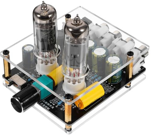 Generic 6K4/6A2 Vacuum Tube Preamp HiFi Audio Preamplifier for Turntable Home Theater and DIY Projects High Phono Amplifier for Enhanced Sound Experience