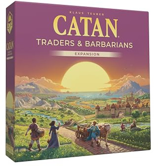 CATAN Traders & Barbarians Brettspiel-Erweiterung (6. Edition) Entdecken Sie neue Abenteuer, Strategiespiel für Kinder und Erwachsene, ab 12 Jahren, 3–4 Spieler, 90 Minuten Spielzeit, hergestellt von