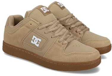 DC Men's Manteca 4 Skate Shoe, Tan/Gum, 8 UK