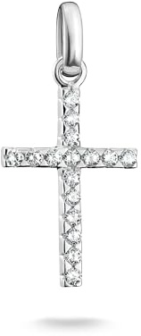 THOMAS SABO 89216370 Women's Charm 925 Silver Recycled Zirconia One Size