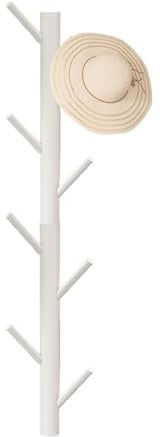 Générique Patères Murales – Bois 84cm | Porte-Manteaux Arbre | Rangement Vertical Pour Maison, Entrée, Chambre, Salle De Bain, Pour Manteaux, Chapeaux, Sacs Et Accessoires