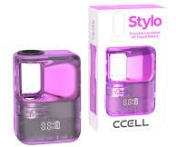 CCELL STYLO 510 Thread Battery, pink, 290mAh Capacity, USB-C Charging, precsion heat temp control Compatible with CBD and Thick Oil Cartridges -no nicotine (pink)