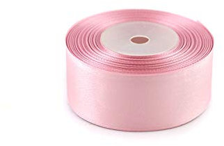 Creativery 32m Satinband 38mm (044 Altrosa) // Schleifenband einseitiges Hochzeit Taufe Deko Band Dekoband Geschenkband 40mm 4cm