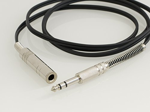 MPE - CAVO ADATTATORE JACK PROLUNGA Made in Italy CON 1 JACK STEREO D. 6,3MM ED UNA PRESA JACK STEREO D. 6,3MM mod: A19S-5 metri