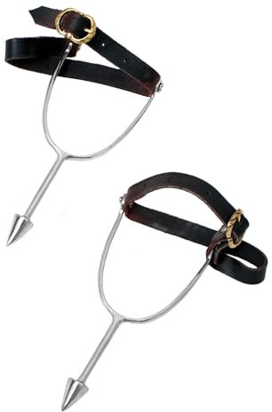 Battle-Merchant Normannische Sporen (Paar) aus Stahl