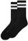Back In Black I - Mid High - Sportsocken für Männer und Frauen, Crossfit-Socken, Padelsocken, Laufsocken, Fahrrad-, Fahrrad- und Skatesocken.
