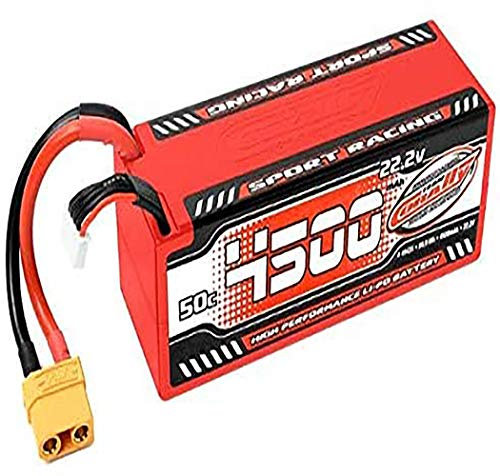 Team Corally Sport Racing 4500mAh 22.2V 6S 50C Hard Case RC Car LiPo Battery
