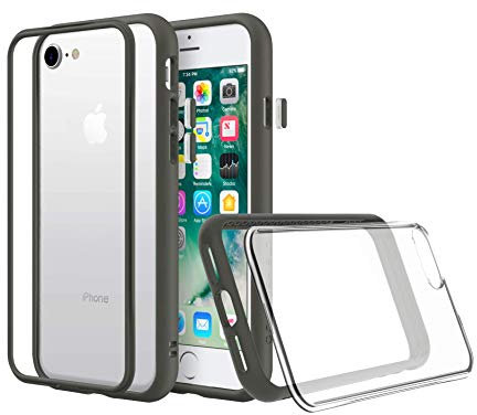 RhinoShield Modulares Case kompatibel mit [iPhone XS Max] | Mod NX - Anpassbare & stoßdämpfende Schutzhülle im schlanken Design - 3.5 Meter Fallschutz - Graphite