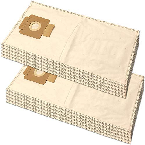 PakTrade 10 Mikrovlies Staubsaugerbeutel für Kärcher T 10/1 ADV, eco!Efficiency, Professional