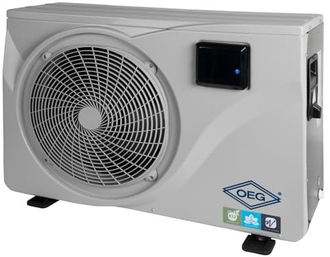 OEG Pool Wärmepumpe 9,5 kW 230V~ mit Invertertechnik & Titan-Wärmetauscher Schwimmbadheizung