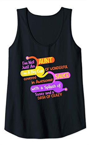 Femme Tante Drôle I'm A Big Cup Of Wonderful Aunt Débardeur