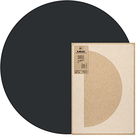NAKLEO Pochoir Géométrique pour Peinture Murale Grand Format Diamètre 55cm - M, Modèle en Plastique et Réutilisable, Cercle Gros Point, DIY Bricolage Artisanat Décoration, Bois Tissu Mueble