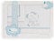 mibebestore Sábanas 100% Algodón Cuna 60X120, 3 Piezas - Dormilón Azul (Bajera Ajustable + encimera + Funda Almohada) - Fabricado en España