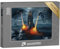puzzleYOU: Puzzle 2000 Teile „Zwei Drachen greifen die Burg an“ – aus der Puzzle-Kollektion Fantasy