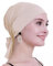 osvyo Foulard chimio en bambou pour femmes souffrant de perte de cheveux - Turban dans un emballage scellé, Lumière en bambou, sable dollar, taille unique