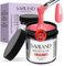 Saviland Nagelgel U V Aufbaugel – 100g/3.53oz Rose Pink Hartgel für Nägel Große Kapazität Nagelfestigungsgel für Nagelverlängerung Nail Art Maniküre Starter Aufbaugel für Gelnägel für Nagelstudio
