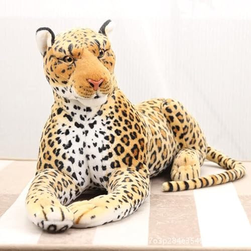 Ermano Kuscheltier 30cm Lebensechte Wald Simulation Gefüllte Wild Tier Geparden Plüsch Panther Leopard Soft Toys