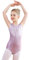 Monbessi Turnanzug Mädchen Glitzernde Kinder Gymnastikanzug Rundhalsausschnitt Dancewear 5-12 Jahre (140, Lila)