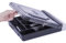 maulehua Silverware Organizer With Lid, Utensil Drawer Organizer. Removable Lid, 5 Slots Total Caddy for Flatware Cutlery Knives, Forks, Spoons.Black.