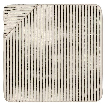 OYOY Living Design Raita Handtuch mit Kapuze Weiß aus organischer Baumwolle H100x100cm