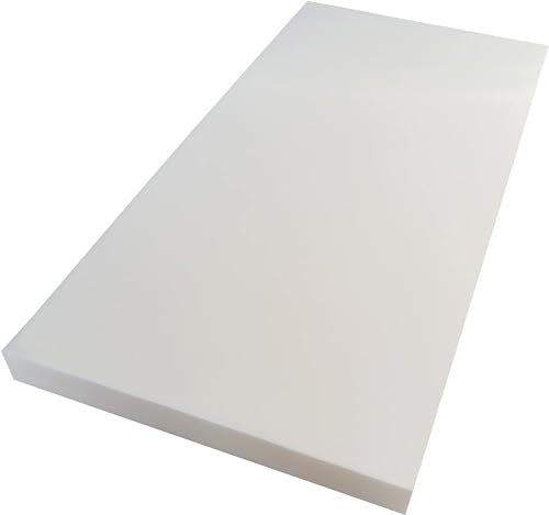 All4All Schaumstoffplatte T18, 120x200, Polster Schaumstoff,Schaumstoffmatratze, Matratze, Polyurethan (120x200x1)