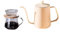 caffettiera Pentola for fare la birra a mano Pentola in acciaio inossidabile Beccuccio lungo for uso domestico Bocca sottile Pentola for bollire Set for la condivisione del caffè con l'orecchio appeso