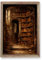 GADZRTIL Leinwandbild, Bibliothek, 40,6 x 61 cm, Kunstdruck, viktorianische Vintage-Wanddekoration, stimmungsvolles Schloss-Poster für Wohnzimmer