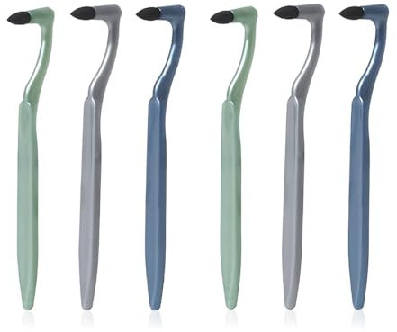 LAKJUOZ 6 Stück Zahnsteinentferner, Zahnstein Selbst Entfernen, Zahnpolierer, Zahnbürste Teeth Stain Remover, Zahnbelag Entferner Für Entfernt Verfärbungen, Plaque Zahnstein,Zahnpflege Set