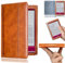 Étui pour liseuse Sony PRS-T2/PRS-T1 6 pouces - Étui pour liseuse Sony PRS-T1 Smart Slim Light Folio pliable en cuir PU pour Sony PRS-T2 E-Book Case (Marron)