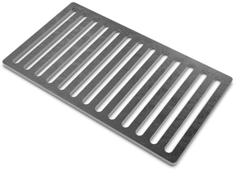 Czaja Ofenrost 28 cm x 16 cm aus massivem Stahl - langlebiger als Gussroste und Bruchsicher - für Öfen und Kamine
