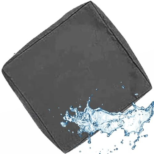 VEAI Fodere per Cuscini da Esterno, Impermeabili 60x60/50x45CM con Cerniera Copricuscini per Divani da Giardino, Mobili in Rattan/Vimini per Fodere per Cuscini da Esterno(C2,55x45x10cm)