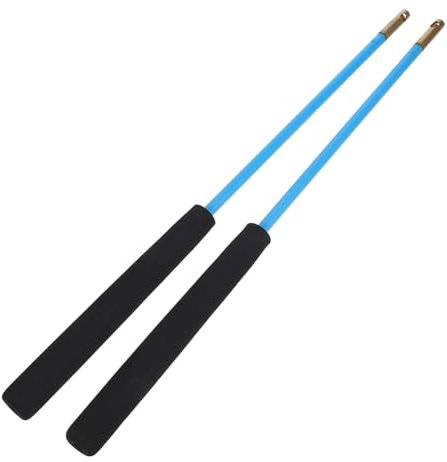 SKISUNO Lot De 2 Baguettes De Diabolo Chinoises pour Jongler Solide Et Solide Pratique Et Léger