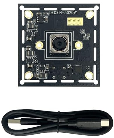 Huudngeje IMX179 Camera Module 8MP HD USB 3.0 3264x2448 20 Frames Per Second Free Driver for Win XP/7/8/10/Linux/-Osx 78 Degree