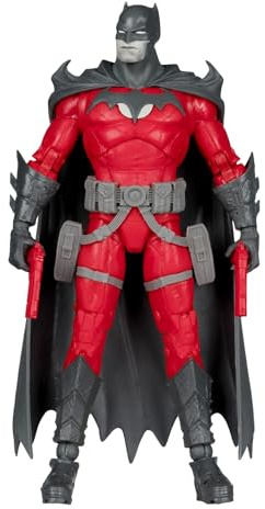 DC Multiverse Action Figure Batman (Flashpoint) (Black & White Accent Edition) (Gold Label) 18 cm