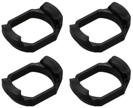 4PCS O4 Pro Camera Linsen Guard Ring 3D Printed Protective Collar für FPV -Rennsportdrohne kompatibel mit Filtermontage(pro Version)
