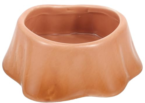 UTHCLO Gamelle en Céramique pour Contenir Nourriture et Eau pour Hamster et, Bol Anti-Renversement Réutilisable des Petits Animaux