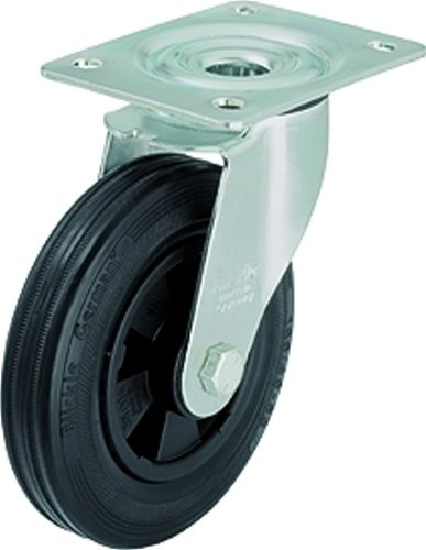 BLICKLE le-vpp 180 g Lenkrolle, 18 cm Rad Durchmesser, 374 LB. Tragkraft