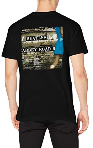 The Beatles Abbey Road Short Sleeve T-Shirt - Black - L