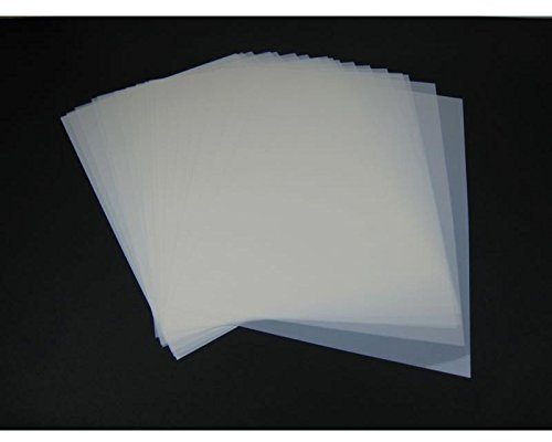 Mylar Airbrush Schablonen Material 5 Stück DIN A4 Folie Mylarfolie