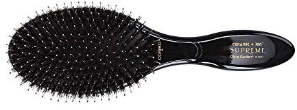 Olivia Garden Haarbürste Ceramic + Ion Supreme Combo Black Series, schwarz