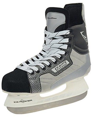 SportTeam Herren Skøjter Eishockey, Schwarz, 41 EU