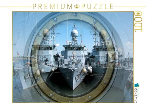 CALVENDO Puzzle EIN Motiv aus dem Kalender Marinestützpunkt Kiel | 1000 Teile Lege-Größe 64 x 48 cm Foto-Puzzle für glückliche Stunden