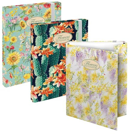Pigna Nature Flowers Portaprogetti D7 scatola 3 pz., 0089255D7